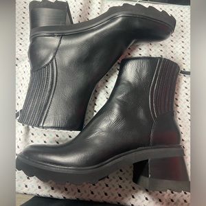 Dolce Vita Martey Leather Rain Boots